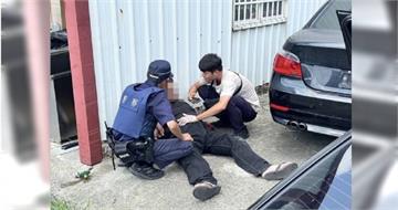 嘉義朴子警即時救人　 詐欺通緝犯畏罪輕生未遂又藏毒落網