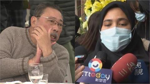 金馬影帝陳松勇（左）生前的印尼籍看護Yuli（右），最新近況被挖。（圖／民視新聞資料照）