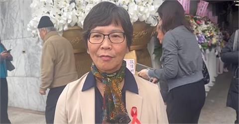 快新聞／現身柯爸告別式致意！　蔡壁如：他一生最期待柯文哲能給他榮耀