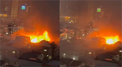 快新聞／日本大阪市民宅驚傳大火！　消防急到場布水線灌救