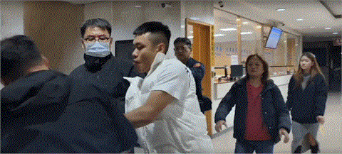 阿志頭兒「背景超硬」北檢肉搏！副所長爹「護航鍾文智涉貪」父子超反差