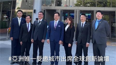 邱臣遠代理竹市長2個月出國3次　考察預算暴增遭質疑