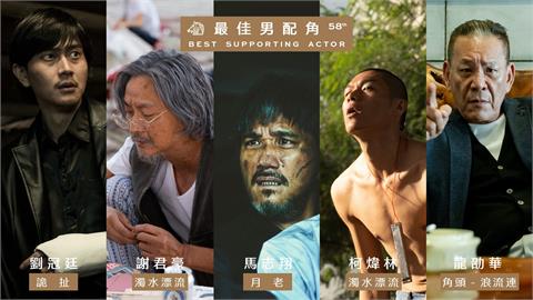 金馬獎入圍名單公佈！龍劭華爭「最佳男配角」惹哭網友