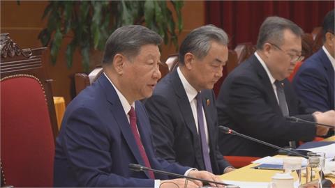 習近平訪越南搶固樁！　盼中越齊反對單邊霸凌
