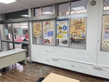 宜蘭羅東心衛中心遭砸　男持鋁棍打傷保全逃跑被逮