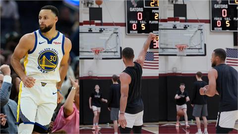 NBA(影)／咖哩就是神！準備好了不是歐北共　柯瑞連飆82顆三分網全跪了