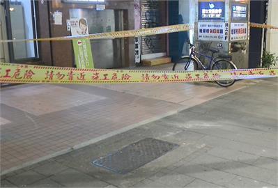 驚！北市中山區大樓突「天降落石」　路人險遭砸傷