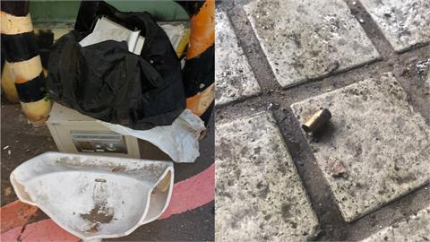 清潔隊回收保險箱突爆炸「子彈散滿地」！2清潔員遭炸傷送醫