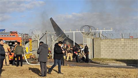 不斷更新／濟州航空737客機衝出跑道爆炸　179罹難、2空服員倖存