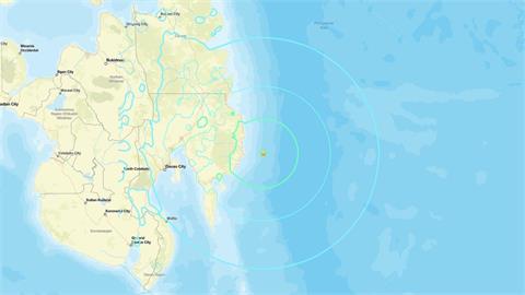 最新！菲律賓近海6.7淺層強震　暫未發布海嘯警報