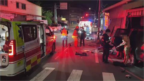 毒品通緝犯又毒駕車上搜出毒品　高雄衝撞騎士、再撞知名香腸攤