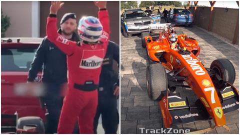 F1(影)／太快抓不到！男子「開F1上路」狂飆　捷克警方追六年才逮人