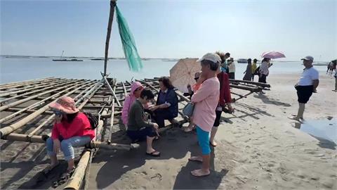 外傘頂洲流失嚴重　面臨消失危機　觀光、養蚵產業首當其衝