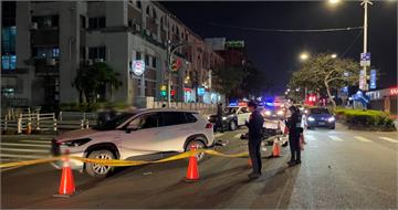 派出所前死亡車禍！轎車迴轉猛撞直行騎士　25歲男拋飛亡