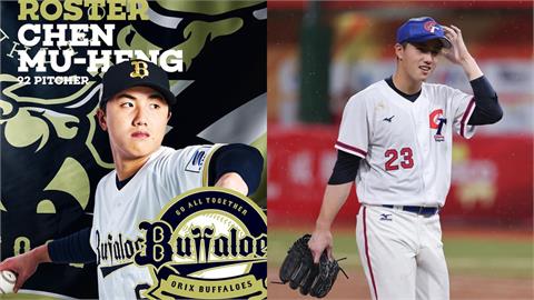 日職／熬過傷勢迎重大突破！陳睦衡升格歐力士支配下　92號戰袍拚一軍初登板