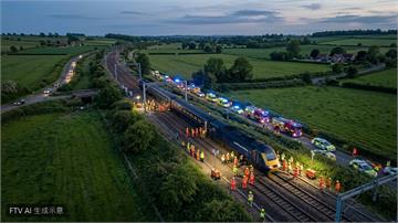 英國驚傳雙火車追撞！司機當場身亡、釀近百人傷亡