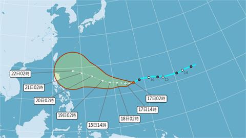 第12號颱風「奧麥斯」將生成？林嘉愷曝「1關鍵」：還不一定！