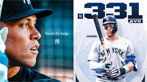 MLB(影)／這個不輸全壘打王！洋基法官「單季破50轟奪打擊王」創史上第一神紀錄