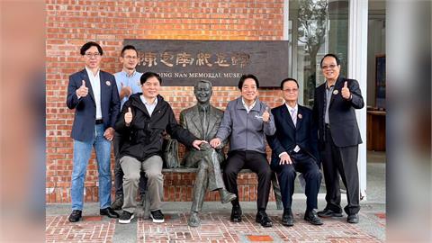 快新聞/陪同賴總統參訪陳定南基金會 林國漳:盼延續清廉勤政精神
