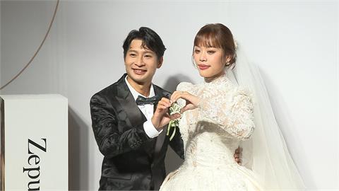 「殺蛇哥」逸祥與紫布爾正若大婚！　邰智源、黃鐙輝、黃國倫出席