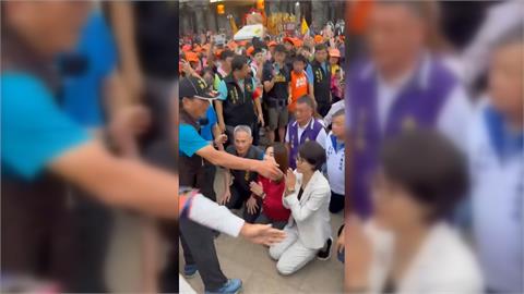 路途硬!白沙屯媽祖駐駕受天宮 清晨起駕告別南投轉進彰化