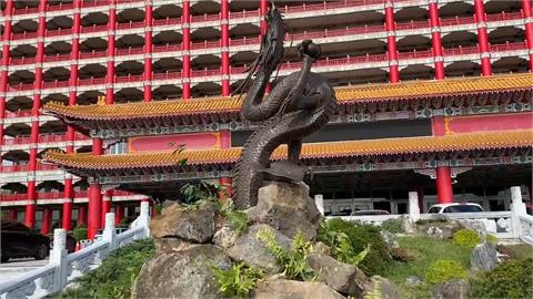 圓山大飯店還原1919年銅龍！　神社「神龍噴泉」揭幕