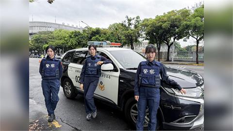 啦啦隊(影)／韓籍啦啦隊女神化身「最美警花」！睦那京苦練台語臨檢員警全暈了