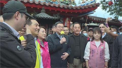 快新聞／卓榮泰初五至竹山紫南宮參拜　喊話朝野應「互相信任、關懷」