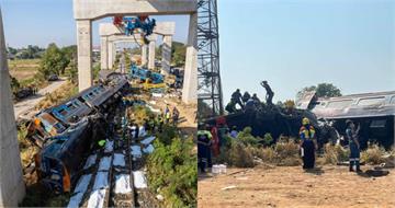 泰國高鐵工程起重機墜落！行駛列車遭砸中翻車起火　至少22死、70傷