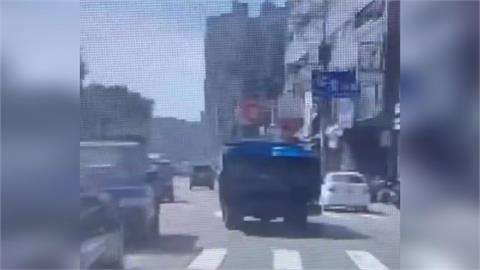 快新聞/廚餘一路灑!超噁防疫漏洞 台中廚餘車未加蓋
