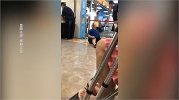 男子失控怒吼！進入醫院不戴罩恐挨罰