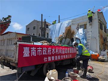 台南市政府助七股災民修繕，工班媒合率近9成！