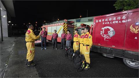 快新聞／馬太鞍溪堰塞湖大水灌光復市區　新北消防局搜救隊馳援