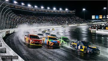 NASCAR喬治亞州雨中激戰 Ryan Blaney延長賽驚險奪冠