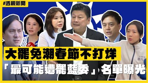 透視新聞／大罷免潮春節不打烊　「最可能遭罷藍委」名單曝光