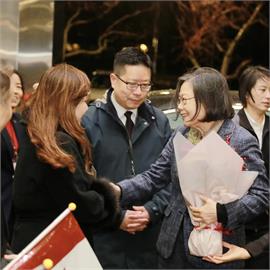 快新聞／抵加拿大「台灣鄉親熱情接待」　蔡英文喊：讓台灣在國際舞台上站穩腳步