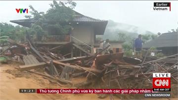 「山神颱風」橫掃越南 至少32死17失蹤