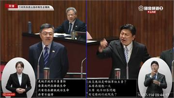 傅崐萁拍桌怒嗆中央！卓榮泰回擊「我們在救命你在救政治命」