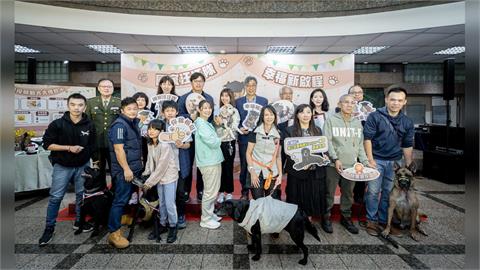 農業部表揚退役執勤犬 公私協力打造退役犬幸福照護