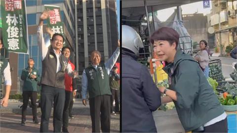 拚「最強母雞」帶民進黨出征　陳亭妃、林俊憲打桶箍牌