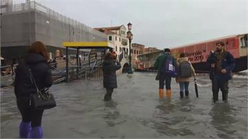 大雨逢50年大潮 威尼斯逾8成面積淹沒