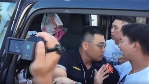 陳世軒陳宥丞否認動手　強行推擠員警畫面曝光