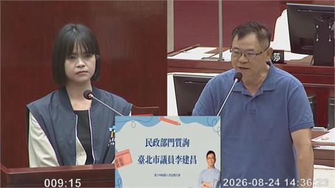 蔣萬安新發言人議會首登場　遭網抓「稿子跟市長同一份」