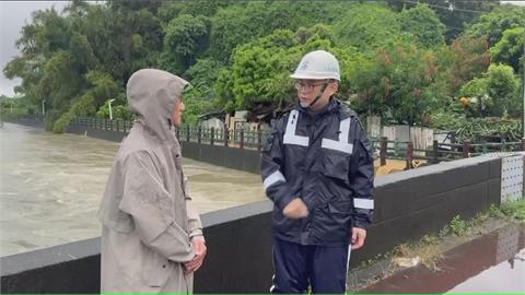 高雄致災性豪雨！　賴瑞隆「馬拉松式視察」緊盯各地水情