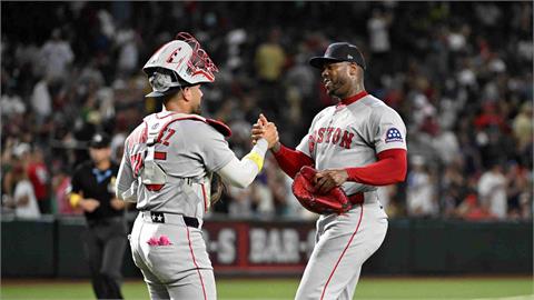 MLB(影)／「古巴飛彈」罕見單局4K！紅襪查普曼「連續解決50名打者」創新紀錄
