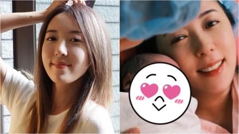 女星五熊順利升格當「新手媽」　IG突曬「一家三口同框照」喜迎雙十寶寶！