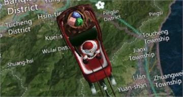 聖誕老人通過台灣上空！　國防部罕見曝飛越照：武裝部隊保持空域控制