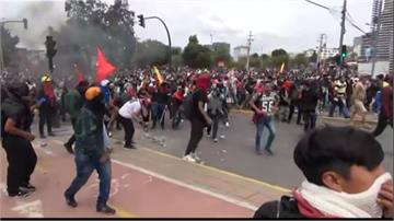 厄瓜多反撙節示威愈演愈烈！抗議群眾衝進國會