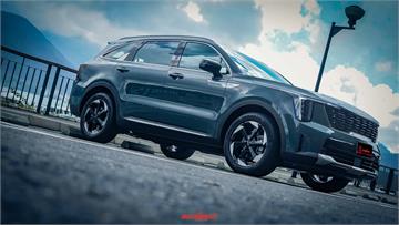 2024 Kia Sorento Turbo-Hybrid Signature小改款試駕　同級封頂的LSUV美學就此呈現