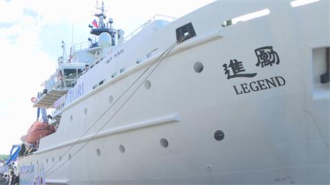 台灣基礎科學研究邁進　蔡總統登上勵進研究船 